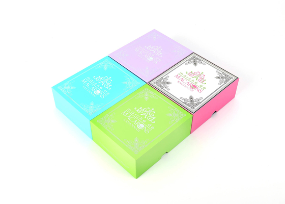 Custom Logo Small Paper Jewelry Boxes Cardboard Recycled CMYK