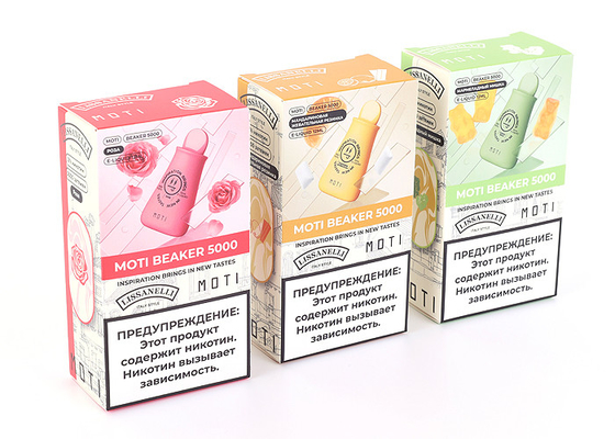 Storage Cannabis Box Packaging CBD Packaging Matt Lamination With Multiple Flavors