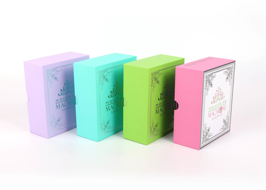 Custom Logo Small Paper Jewelry Boxes Cardboard Recycled CMYK